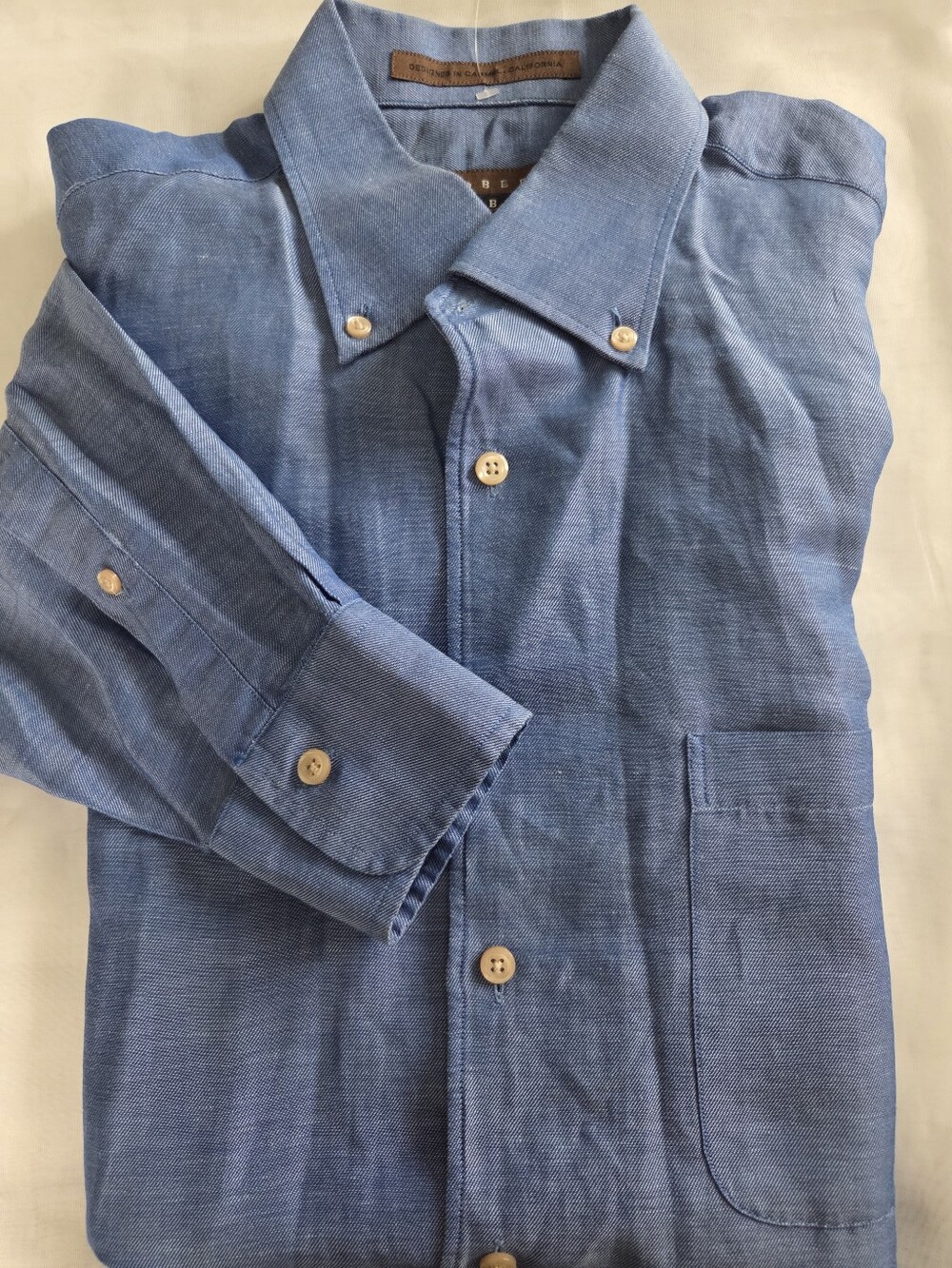 Robert Talbott Light Blue Dress Shirt